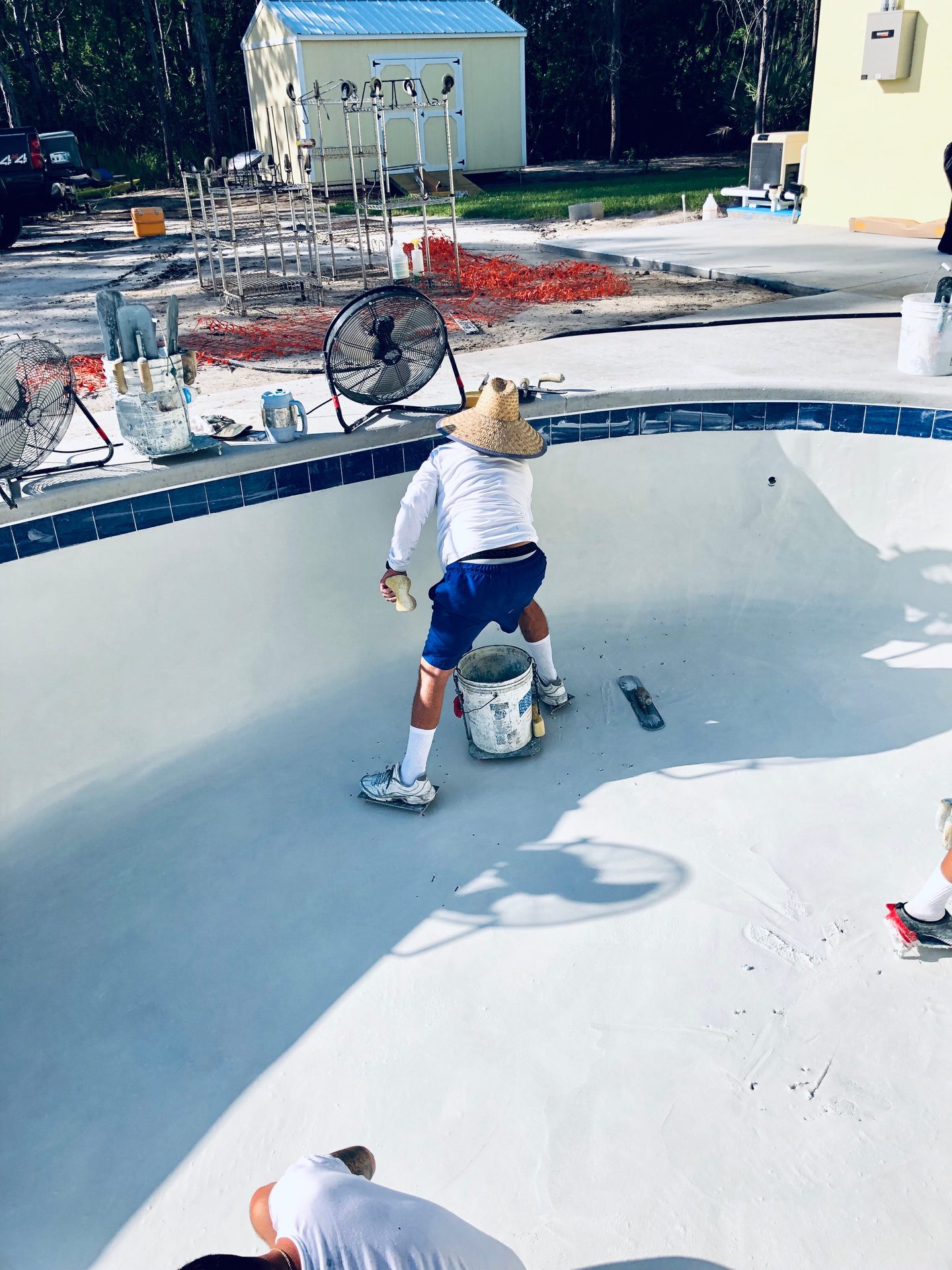 Pool renovation and resurfacing